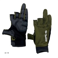 HOLD  GLOVES  3C【ホールドグローブ3本カット】(カーキ-Ｓ)